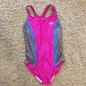 Girls Speedo swimsuit size 8
